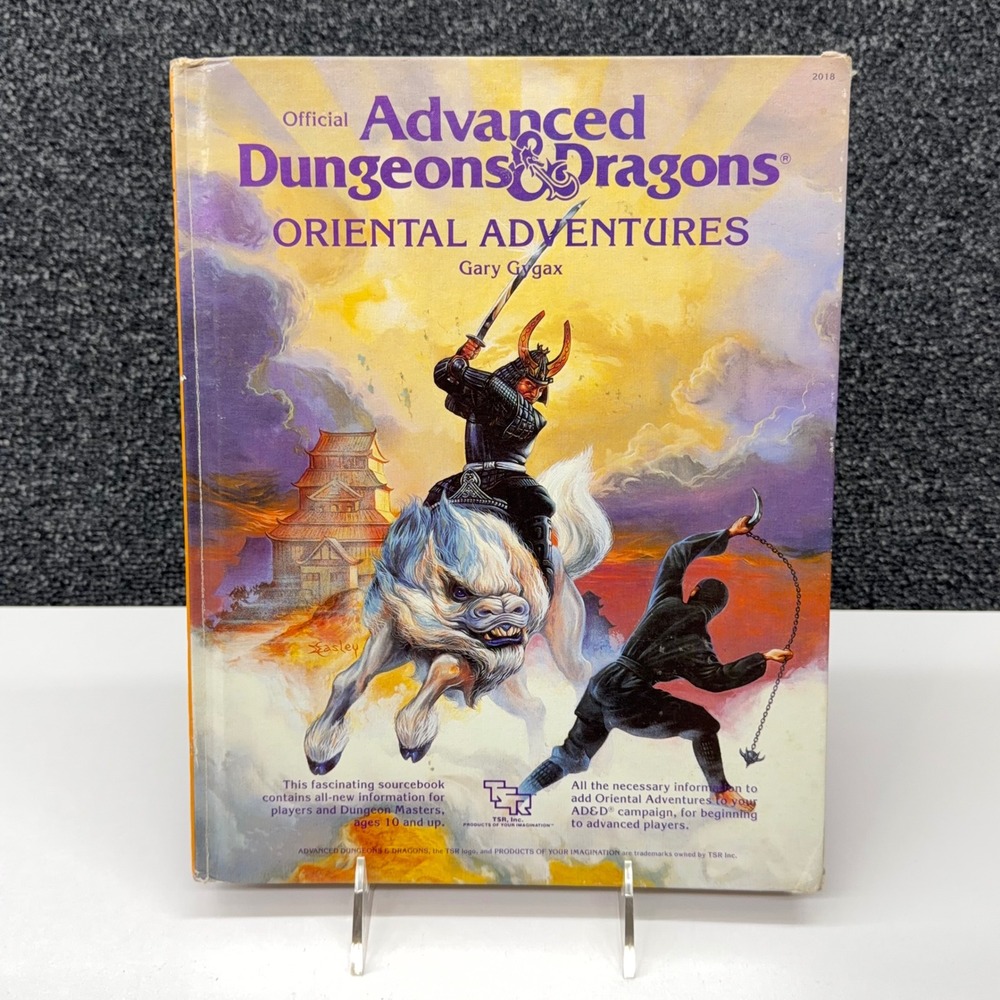 Advanced Dungeons & Dragons Oriental Adventures 1985 TSR 2018 Hardcover AD&D